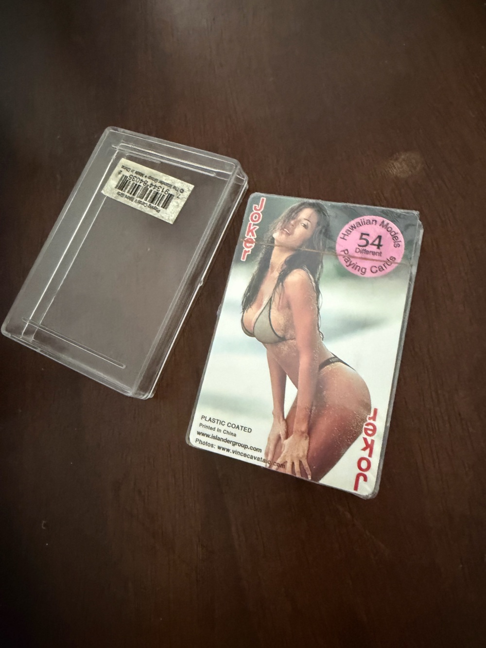 Vintage Hawaiian Bikini Pinup Playing Cards - Bikini Model Image- sealed and new